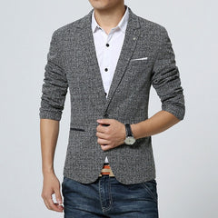 Classic Cotton Blazer