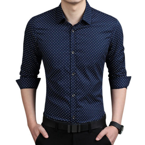 Slim Fit Shirts Plus Size