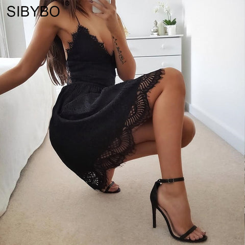 Sibybo Backless Dress