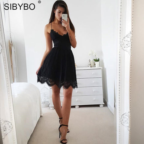 Sibybo Backless Dress