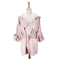 Long Sleeve Hooded Coat