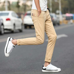 Stretch Casual Cotton Pants