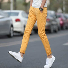 Stretch Casual Cotton Pants