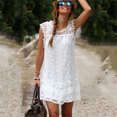 Short Dress Tassel