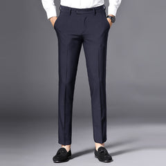 Classic Elastic Casual Pants