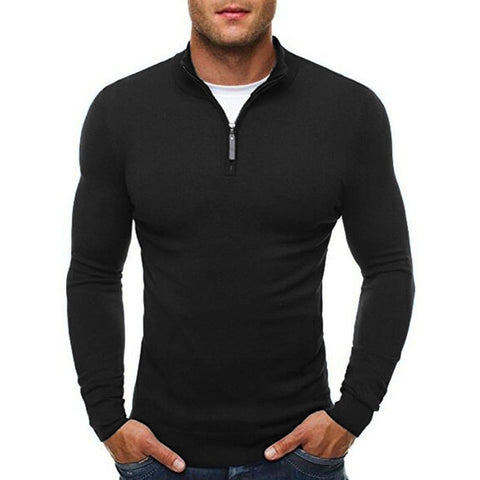 Classic Zipper Sweater