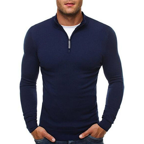 Classic Zipper Sweater