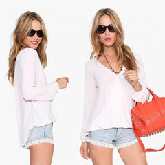 V Neck Blouse