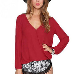 V Neck Blouse