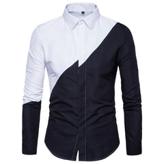 Cotton Black White Shirts Casual