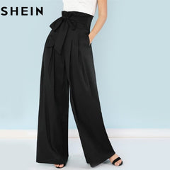 Pleated Palazzo Pants