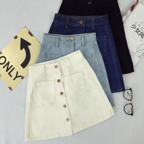 Mini Jeans Skirt