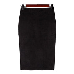 Hip Pencil Midi Skirt