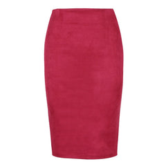 Hip Pencil Midi Skirt