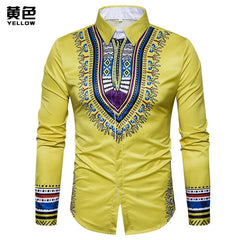 3D National Style Printing Floral Shirt