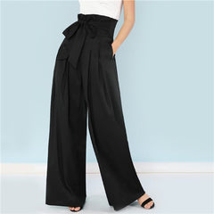 Pleated Palazzo Pants