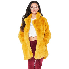Fashion Faux Fur Coat