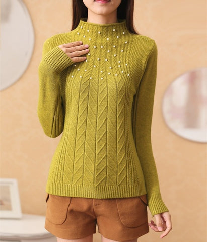 Autumn-Winter Slim Sweater