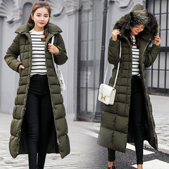 Long Fashion Cotton Coat