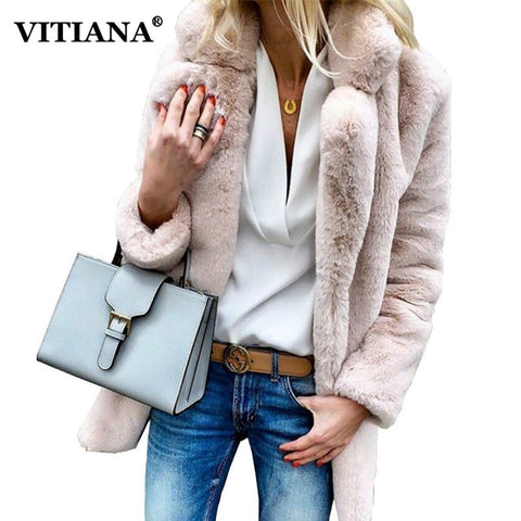 VITIANA Plus Size Coat