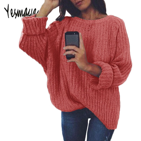 Oversize O-neck Sweater