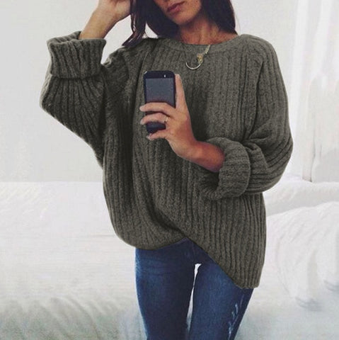 Oversize O-neck Sweater