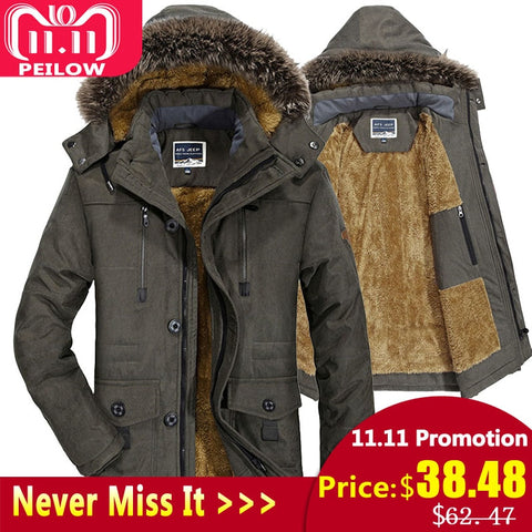 Thick Windproof Coats