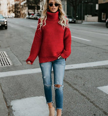 High Collar Sweaters